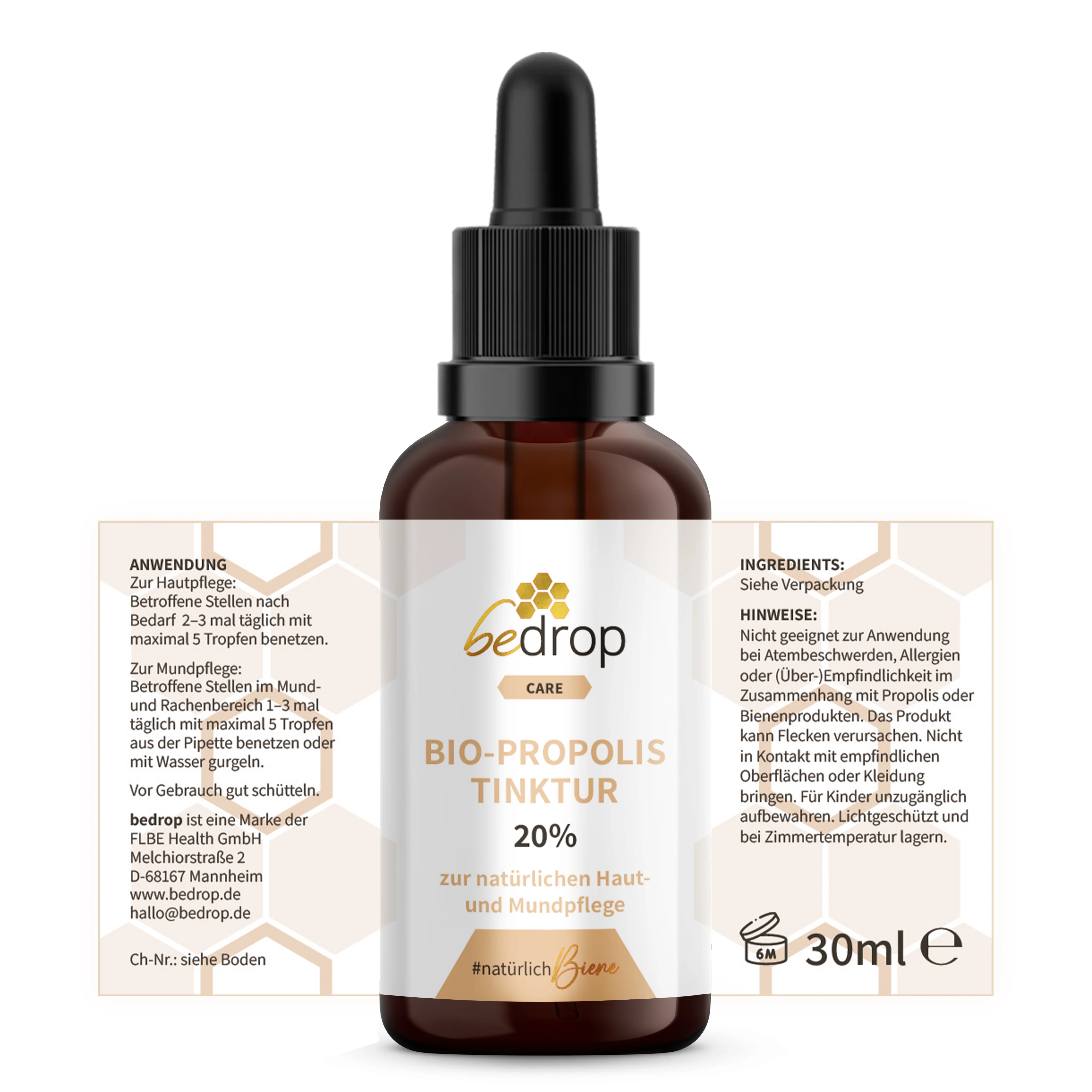 Propolis Einsteiger Set | Spray, 20% Tinktur & Kapseln | Für Kinder & Erwachsene - Image 6