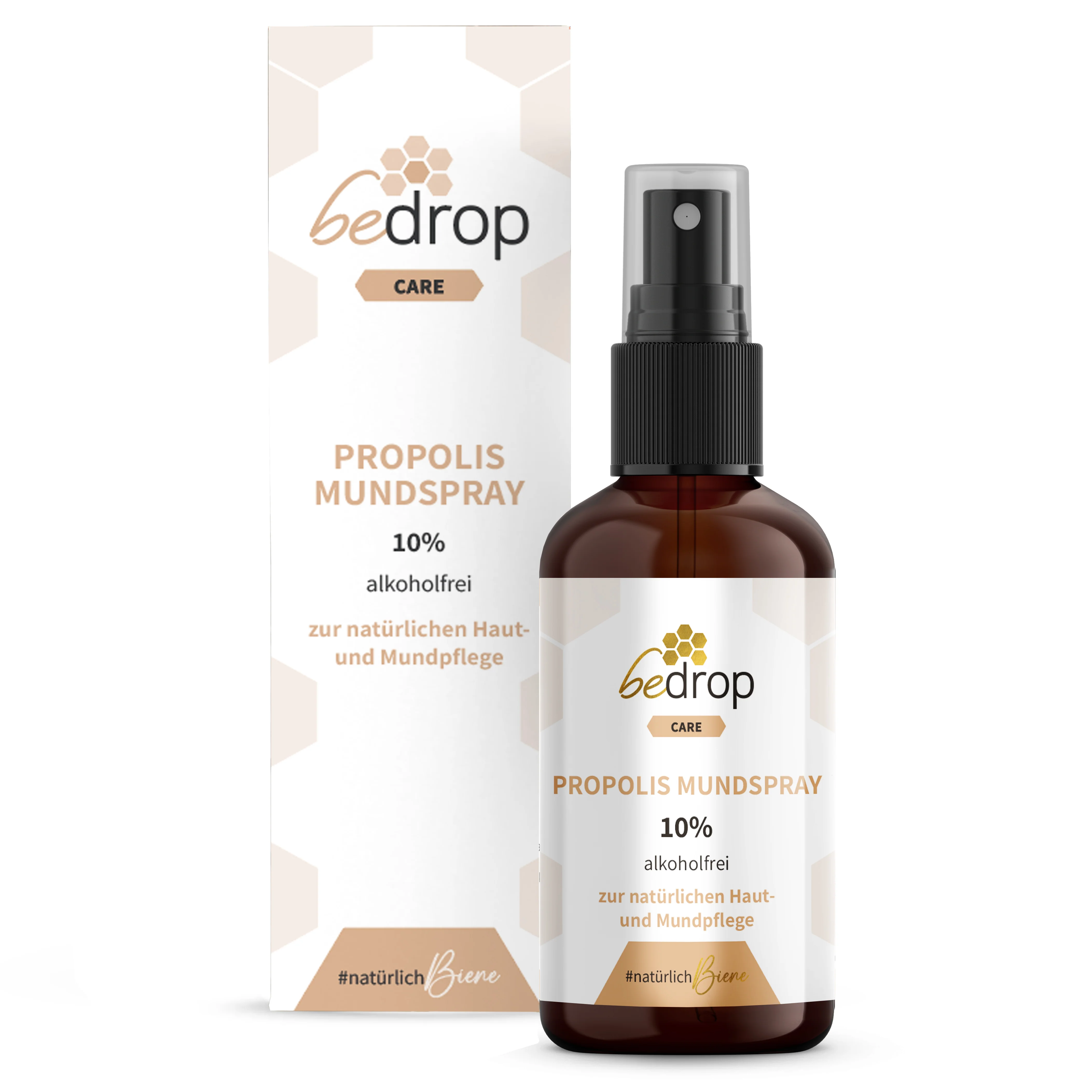 Vorteilsset: 3x Propolis Tinktur Mundspray (alkoholfrei & wasserlöslich) - 30ml im 3er Set - Image 3